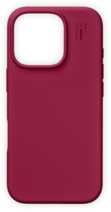 IDEAL OF SWEDEN Silikon Hülle mit MagSafe – Premium Handyhülle für iPhone, Kratzfest & Stoßfest, Fallschutz (Rot, iPhone_16_pro)