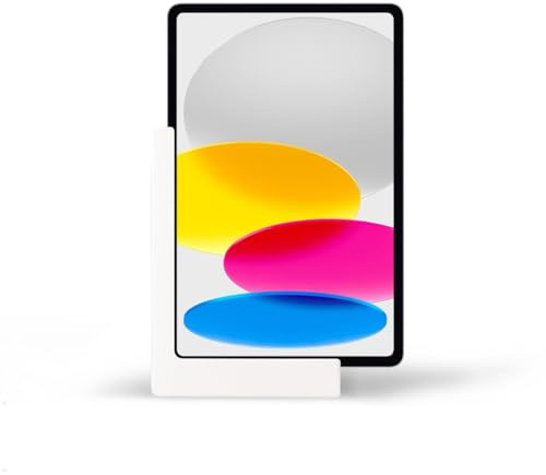 TabLines Wandhalterung TWP027S kompatibel mit Apple iPad 10.9 (10. Gen.) (weiß)