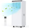 Climatiseur Mobile Silencieux 9000 BTU, Climatiseurs Portables sans Unité Extérieure,Écologique R290,Climatisation Mobile 4 Fonctions Refroidissement/Déshumidification/Ventilation/Suivi (9000 BTU)