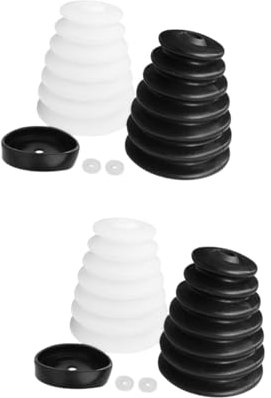 NUOBESTY 2 Sets Electric Drill Dust Collector for Electric Hammer Efficient Debris Collection Easy Install Durable Design and Mess