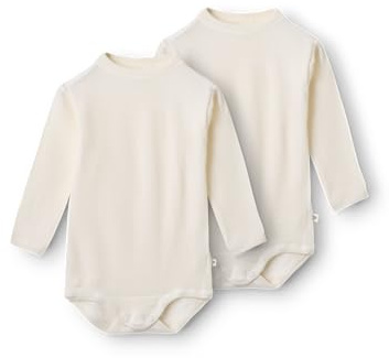 Dilling Body aus natürlicher Merinowolle/Seide für Babys