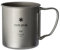 Snow Peak Mug à paroi simple en titane 450, MG-143