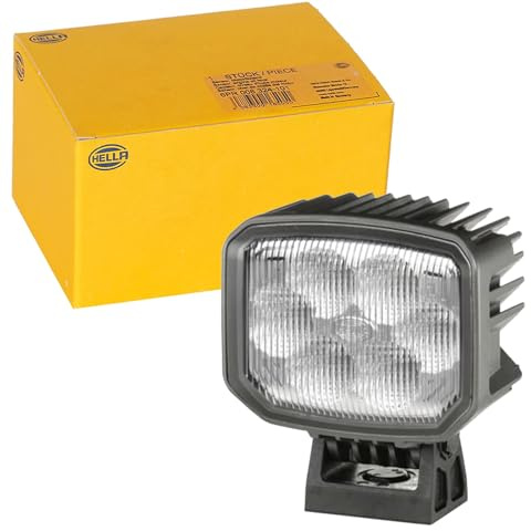 HELLA 2ZR 996 188-521 LED-Rückfahrscheinwerfer - Power Beam 1000 Compact | 24/12V - 1000lm - Bügelbefestigung - hängend/stehend - Nahfeldausleuchtung - Stecker: DEUTSCH Stecker