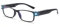 SKYWAY Lesebrille mit Led Licht, Blaulichtfilter Lesebrille für Herren Damen USB Wiederaufladbarer Blendschutz UV-Schutz Schwarz 2.5 Dioptrien