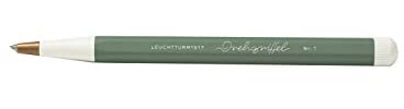 LEUCHTTURM1917 365532 Drehgriffel Nr. 1, Olive - Gelstift mit schwarzer Tinte