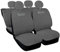 Rebeca Shop COPRISEDILI PER AUTO COMPATIBILI CON 500 MADE IN ITALY SET IN VARI COLORI (Grigio Chiaro)