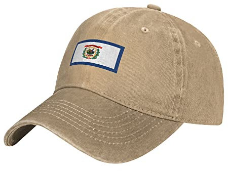 Flagge von West Virginia Hat Fashion Casquette für Männer und Frauen