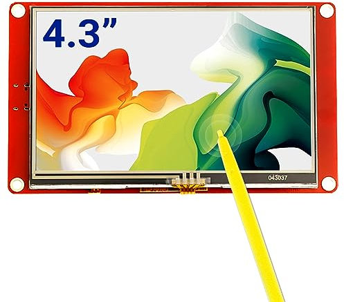 ELECROW ESP32 Display, 4.3 Zoll HMI Display 480x272 RGB TFT Touchscreen Monitor Kompatibel mit AR-duino/LVGL