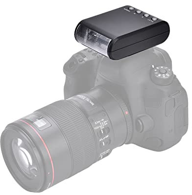 Mini Flash Slave Digitale Portatile per Fotocamere Produce Luce Brillante e Morbida, Attacco Hot Shoe, Funzionamento e Installazione Facili, Design Mini e Leggero, Ottimo