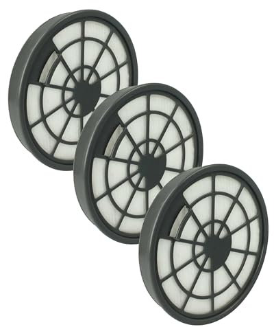 vhbw Filterset 3x Staubsaugerfilter kompatibel mit Dirt Devil DD2750-0, DD2720-9, Pick Up Power, DD2750-1 Staubsauger - HEPA Filter Allergiefilter
