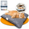 Waschbares Katzenbett [wasserdicht] - Waschbares, komfortables Katzenkissen - Haustierbett, Katzen-Bettchen, Katzenkörbchen, Kuschelbett, Katzenschlafplatz, drinnen & draußen | 60x50x8 cm