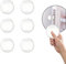 6 Stück Türstopper Wand,Wandschutz Door Stopper Wall Transparent Rubber,Gummi Schutz,Selbstklebend Türpuffer,Silikon Türgriff Puffer,Türklinkenpuffer,Selbstklebende Türklinke Protector für Tür/Boden