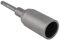 WPKD BLUEIY SDS Plus Erdnageleintreiber,Bohrschrauber aus Geschmiedetem Stahl,30 mm/1,2 Zoll,65 mm/2,6 Zoll,T-Rod Pfostentreiber zum Einstecken von Tiefenerder Erder Erdung Staberder (30mm)