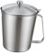 Zerodeko Tazza Graduata in Acciaio Inossidabile Da 500 Ml Con Coperchio Brocca Per Caffè Latte Art Tazza Da Tè Per Una Cottura Precisa