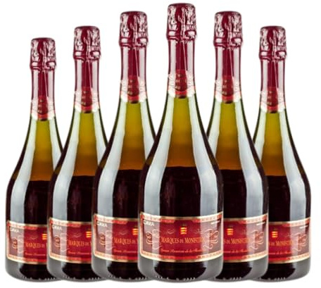 Marqués de Monistrol GRF Rosat Brut Cava Reserve 75 cl Rosé-Wein (Karton mit 6 Flaschen von 75 cl)