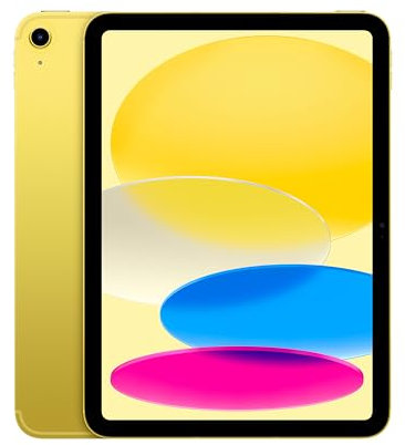 Apple 10.9-inch iPad (Wi-Fi + Cellular, 256GB) - Yellow (10th generation)