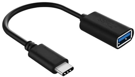USB C to USB Adaptor- USB C Adapter OTG Cable Type C Male to USB 3.2 Female 10Gbps Transfer - Compatible with MacBook/iPad Air/Pro, Galaxy S24, Dell XPS and more - For Type C Devices (15cm)