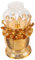 MUSISALY Elegante Vintage Stil Öl Regen Lampe Rotierenden Für Indoor Decor Wohnzimmer Tisch
