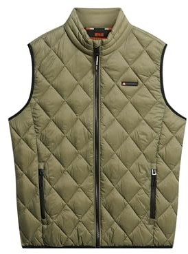 Superdry Diamond Quilt Fuji Lite Bodywarmer Men - M