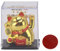 Jwthee Winkende chinesische Glückskatze mit Arm, solarbetrieben, 5,1 cm, Glückskatzenstatue, winkender Arm, chinesische Katze, winkender Arm, goldene chinesische Winkekatze mit