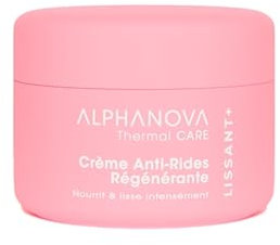 ALPHANOVA THERMAL CARE - Crème Lissante Régénérante LISSANT+ - Acide hyaluronique - Naturelle - Certifiée Bio - 50ml