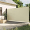 HOMTAKIE Auvent latéral rétractable crème 200x300 cm