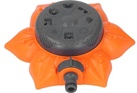 360 Degree Lawn Sprinkler | ABS Automatic Watering Tool for Garden/Yard/Courtyard | Lightweight & Portable Irrigation System | 140g, 19x19x5.5cm