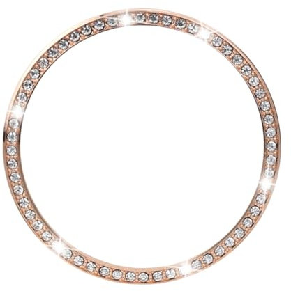 VILLFUL Uhrenlünette Smartwatch-lünette Bling-uhrenlünetten Uhrenzubehör Uhrenlünettenring Für Watch Mit Direktem Laden Und Einfacher Installation