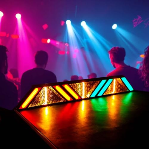 KJZQXYX Luci LED RGB Wall Washer, con Effetto strobo, lampade Par DM×512 da 300W, per Illuminazione scenica, Compleanno, Bar, Festa Disco DJ
