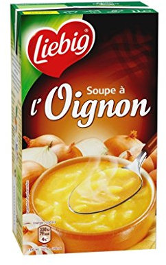 Liebig Soupe à l'Oignon et au Fromage Fondu (lot de 3