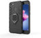 Huawei Y6 Pro 2017 / Huawei P9 Lite Mini/Enjoy 7 Custodia, CHcase 2 in 1 Armour Hybrid Dual Layer Armatura PC + TPU Case Cover con supporto magnetico per auto per Huawei Y6 Pro 2017 -All Black
