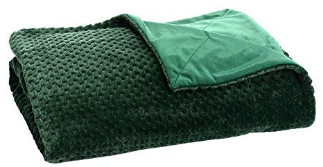 Plaid Fôret, collection Damier, 130x170 cm, Amadeus