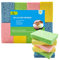 Foamworld 8 Stück Zelluloseschwamm Geschirr Putzschwamm reinigt robuste Verschmutzungefür Küche & Bad, Abwasch, Bio Schrubben, Glas Fenster Schuhe zufällige Farben, Wiederverwendba（11x7x2cm）