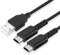 DS Lite Ladekabel 2 Stück, 6amLifestyle 1,2 m USB-Ladekabel für Nintendo DS Lite/NDSL