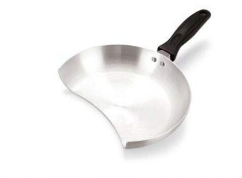 Sold by Chefline Ltd Chefset Medium Duty Catering Donner Kebab Meat Catcher/Cropped Omelette Fry Pan 24cm/9.5
