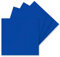 50 Einzel-Karten Quadratisch - 15 x 15 cm in Royalblau (Blau) - 240 g/m² - blanko Bastel-Karten, Postkarten, Bastelkarton in Ton-Papier Qualität