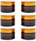 Bakiauli Frasco de Crema Facial de Vidrio, Botella de Viaje de 50 ml con Tapa Interior Blanca para Crema Casera