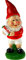 KandyToys Figurine de nain de jardin galloise 20 cm