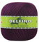 DELFINO Filato Cotone per Uncinetto 100g - Disponibile in più Colori e Spessori - Gomitolo Colore Prugna (087) - Spessore Numero 16 - da Ricamo 100% Filo di Scozia - 100% Made in Italy