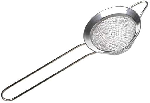 PULABO – Mini tamis professionnel, passoire à thé en acier inoxydable de qualité supérieure et pratique