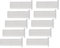 vhbw 10x Anti-Kalk-Kassette kompatibel mit Kärcher HD, HDS, K2, K3, K4, K5, K6, K7 Dampfreiniger mit 3/4 AG Wasseranschluss - weiß