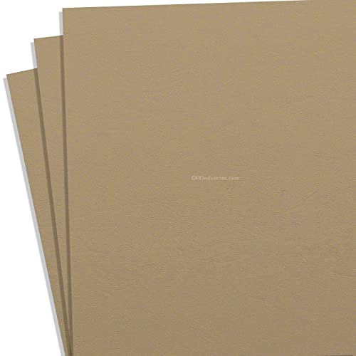 KYDEX - Lámina termoformada (textura P1) - (grosor 0.060) - (12 x 12 pulgadas) - (caída plana de tierra oscura) - (3 hojas) - (para hacer fundas KYDEX y Hobby)