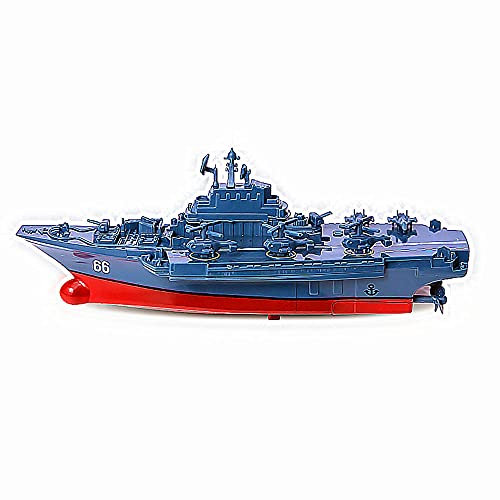 QAQQVQ Bateau Télécommandé Électrique Rechargeable Navire-mère Militaire RC Mini-Bateau Été Jouets d'eau en Plein Air Garçon Fille Adulte Jouet Bateau 12 Mètres Distance De Contrôle À Distance