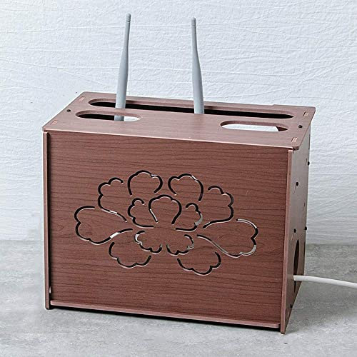 BYBDOG TV-Ständer, TV-Wandeinheiten für Wohnzimmer, Wandmontage, Satelliten-TV-Box, Lagerregal, Set-Top-Box, Wohnzimmerregal, groß, platzsparend, weiß, 120 cm