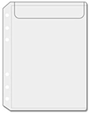 arriettycraft Stanzformen, Aufbewahrungsordner, Schablonen, Ordner, Scrapbooking, Stanzformen, Organizer, Aufkleber, Aufbewahrung, transparenter Aufkleber-Organizer (1 Tasche (5 Seiten))