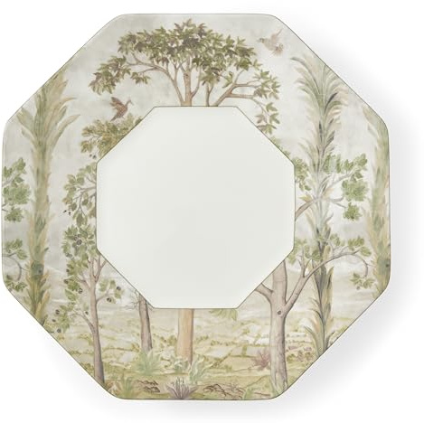 Spode Kit Kemp Hohe Bäume, achteckige Platte, 30 cm