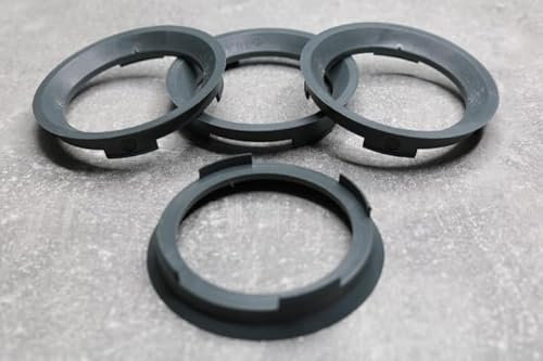 Zentrierringe Distanzringe 70,4 mm x 57,1 mm grau für Alufelgen