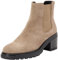 Geox D Damiana E, Stivali alla Caviglia Donna, Grigio, 38 EU