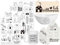 Sugeru Rub On Sticker - 4PCS Set | Sprüche Deko für Geburtstag, Raysin Keraflott, Silikonformen Gießformen, Hochzeit, Familie Folie für Möbel, Glas, Holz, Fotoalbum, Aufkleber Aesthetic (FamilieⅢ)