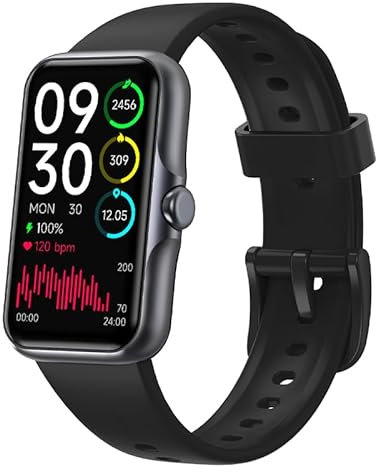 FORHAPAY Fitness Tracker Uhr für Damen Herren, 1,44 Zoll Smartwatch mit Herzfrequenz Schlafmonitor Nachrichtenerinnerung, Mehrere Sportmodi IP68 Wasserdicht Smartwatch mit Kalorienschrittzähler für